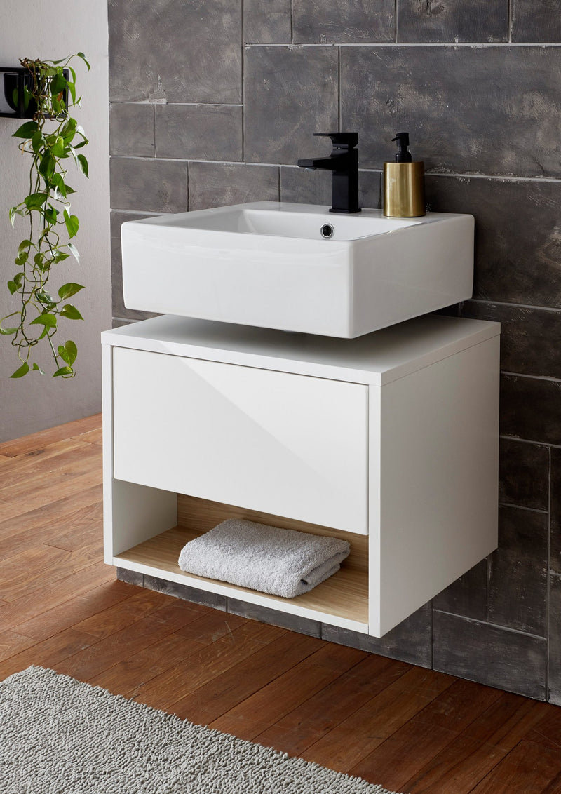 Masca de lavoar cu design simplu Studio Line, 60 cm - LunaHome.ro