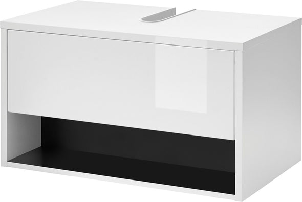 Masca de lavoar cu design simplu Studio Line, 80 cm - LunaHome.ro