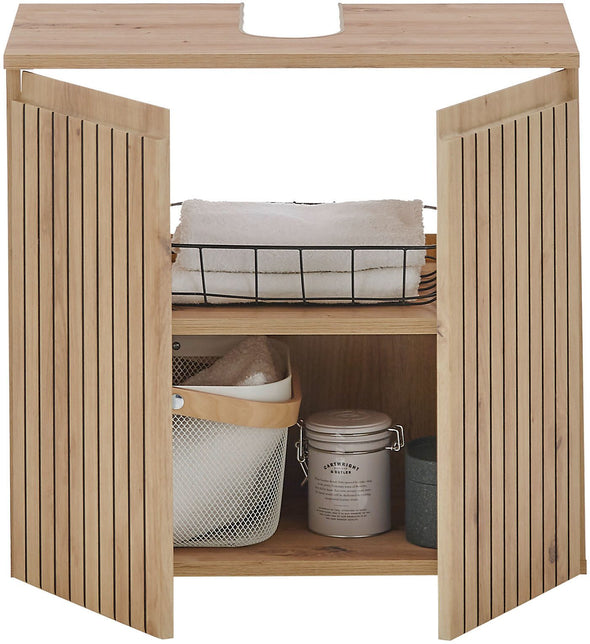 Masca pentru lavoar suspendat Austin model riflaj 60 cm lățime - LunaHome.ro
