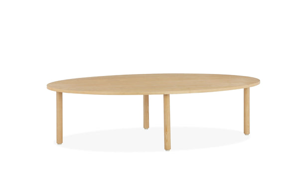 Măsuță de cafea Annelise din MDF natur cu design minimalist, lățime140cm - LunaHome.ro