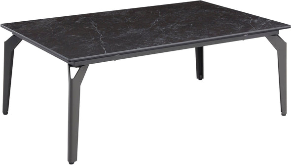 Masuță de cafea Bibi din ceramica cu cadru metalic 110x70 cm - LunaHome.ro