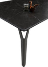 Masuță de cafea Bibi din ceramica cu cadru metalic 110x70 cm - LunaHome.ro