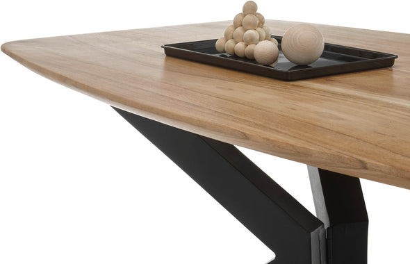 Măsuță de cafea Bill cu blat din lemn de salcam si metal 110x60 cm - LunaHome.ro