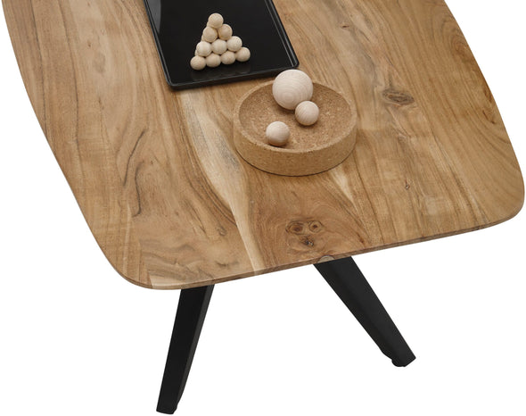 Măsuță de cafea Bill cu blat din lemn de salcam si metal 110x60 cm - LunaHome.ro