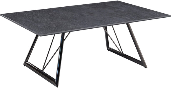 Masuta de cafea Evina cu blat ceramic gri 110x70 cm - LunaHome.ro