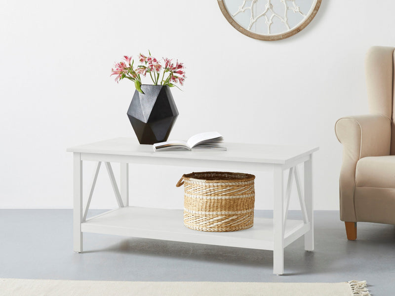 Masuta de cafea »Fonville« din lemn masiv de pin, 111,5 cm inaltime - LunaHome.ro
