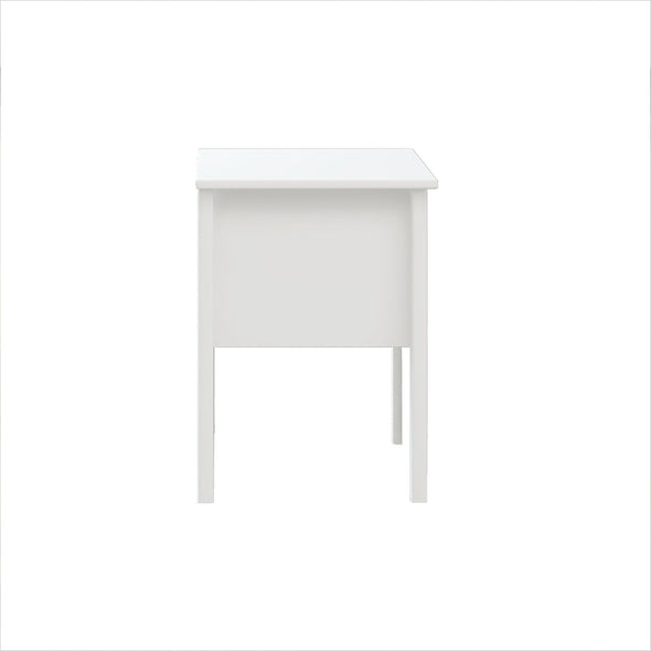 Noptieră Luttenhutt Bee din lemn de pin si Mdf alb 43 cm - LunaHome.ro