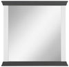 Oglinda Basilico cu rama din lemn de pin 86x84 cm - LunaHome.ro
