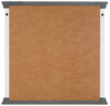 Oglinda Basilico cu rama din lemn de pin 86x84 cm - LunaHome.ro