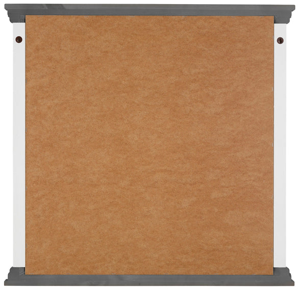 Oglinda Basilico cu rama din lemn de pin 86x84 cm - LunaHome.ro