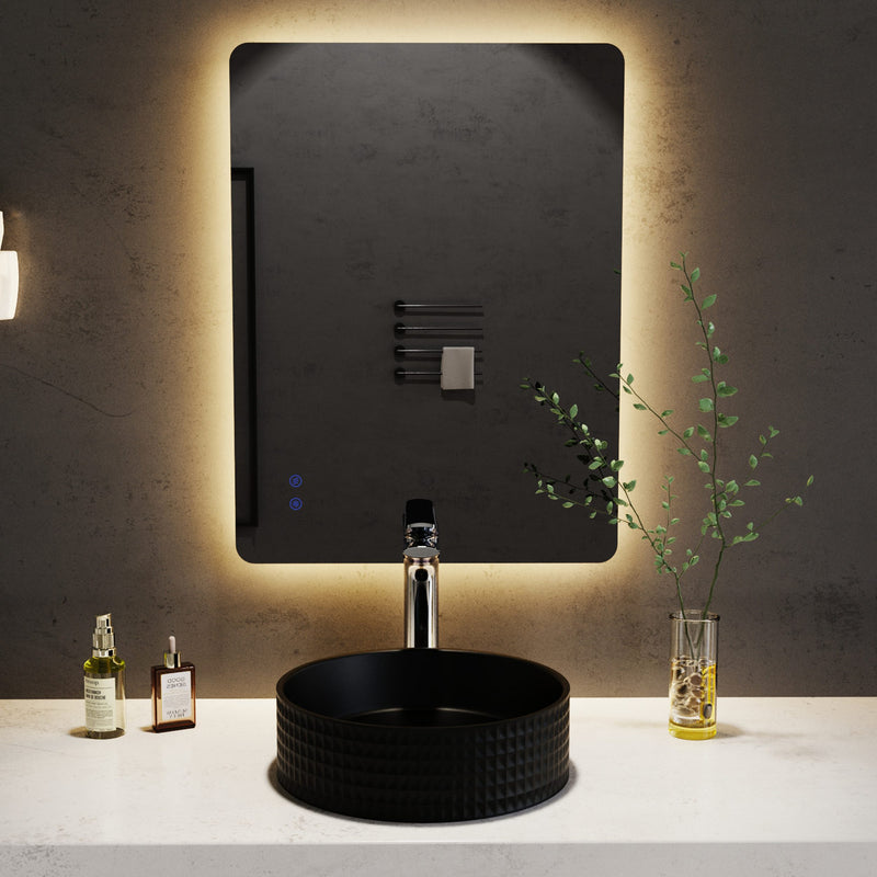 Oglinda Toledo pentru baie cu LED 30x50 cm - LunaHome.ro