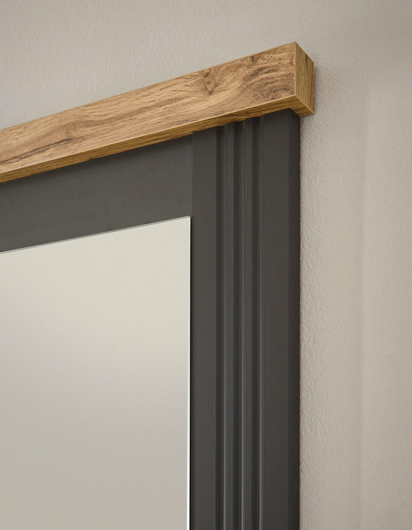 Oglindă cu raft »WESTMINSTER« în stil romantic 80x75 cm