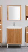Oglinda de baie Falun cu poliță 60x53 cm - LunaHome.ro