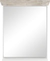 Oglinda pentru baie Florenz in stil romantic cu raft, 60x72 cm - LunaHome.ro