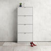 Pantofar Inosign cu 4 clape alb mat 70 cm lățime - LunaHome.ro