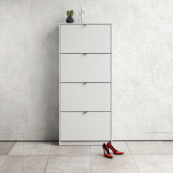 Pantofar Inosign cu 4 clape alb mat 70 cm lățime - LunaHome.ro