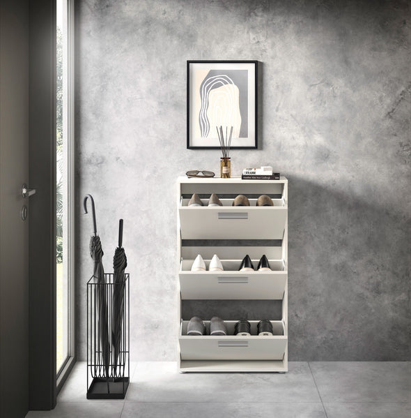 Pantofar Sam alb cu 3 clape 59 cm lățime - LunaHome.ro