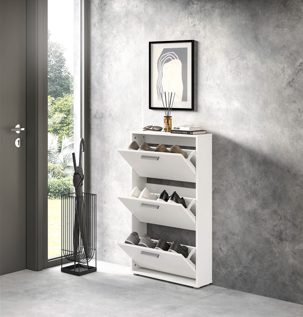 Pantofar Sam alb cu 3 clape 59 cm lățime - LunaHome.ro