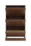 Pantofar Liotta cu 3 clape din lemn de pin maro 75 cm - LunaHome.ro