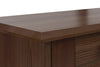 Pantofar Liotta cu 3 clape din lemn de pin maro 75 cm - LunaHome.ro
