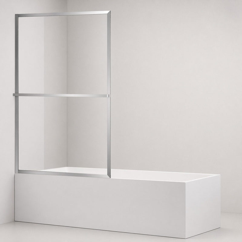 Paravan de cadă Block din sticla securizata anticalcar 90x140 cm