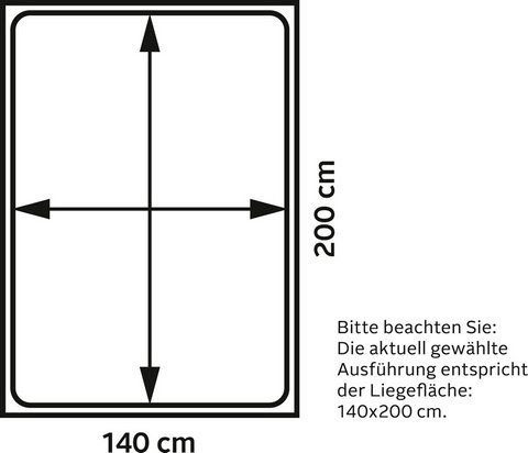Pat Alasco cu sertare din lemn de pin alb cu aspect industrial 140x200 cm - LunaHome.ro