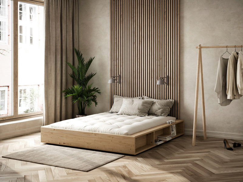 Pat Futon Ziggy Karup din lemn masiv de pin 180x200 cm - LunaHome.ro
