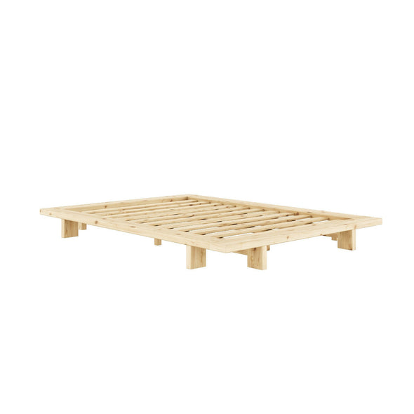 Pat Japan bed Karup Design cu cadru din lemn de pin 140x200 cm - LunaHome.ro