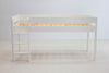 Pat etajat Robin cu scara, birou si comode 90x200 cm din lemn de pin - LunaHome.ro