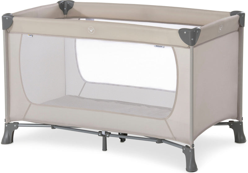 Pat pliabil de calatorii Hauck Dream N Play, bej cu geanta de transport - LunaHome.ro