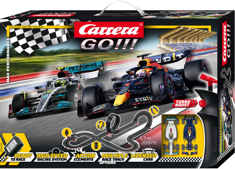 Pistă de curse auto Carrera Go Max Performance, 6,3 metri - LunaHome.ro