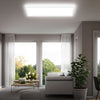 Plafoniera LED BKLicht ultraslim alba cu lumina indirecta 58 cm - LunaHome.ro