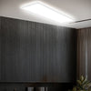 Plafoniera LED BKLicht ultraslim alba cu lumina indirecta 58 cm - LunaHome.ro