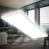 Plafoniera LED BKLicht ultraslim alba cu lumina indirecta 58 cm - LunaHome.ro