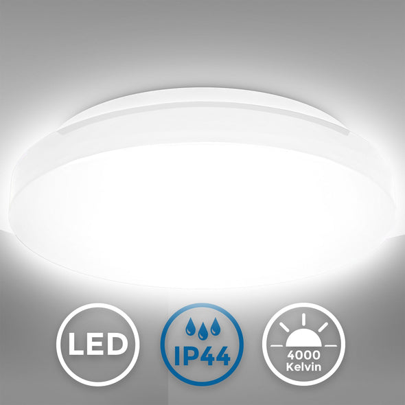 Plafoniera LED Bk-Licht pentru baie 28,8 cm diametru