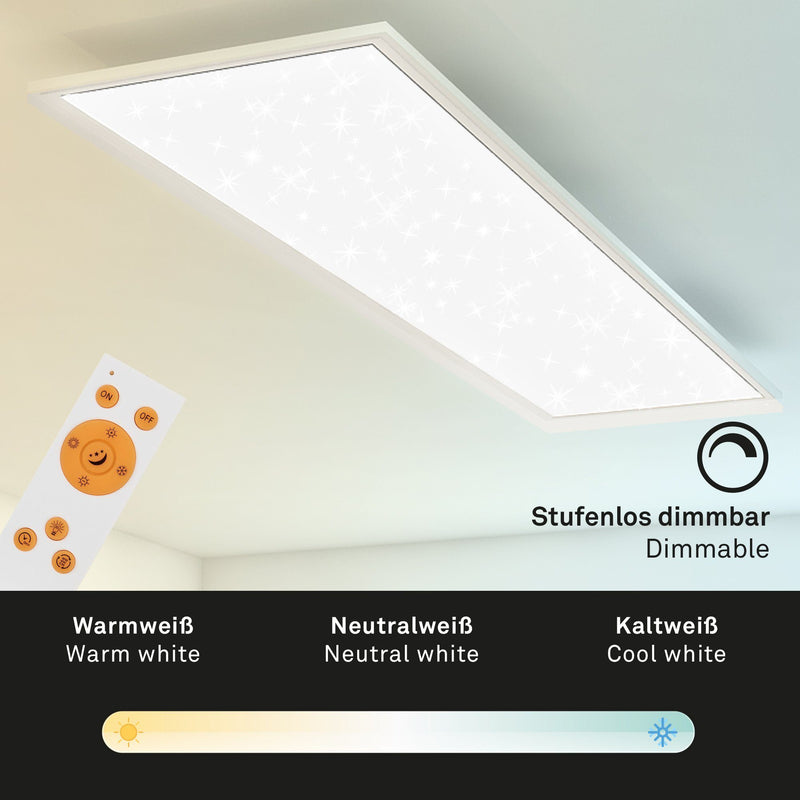Plafoniera LED Brilon cu telecomanda pentru reglarea luminii - LunaHome.ro