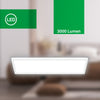 Plafoniera LED Briloner cu rama alba 58 cm - LunaHome.ro