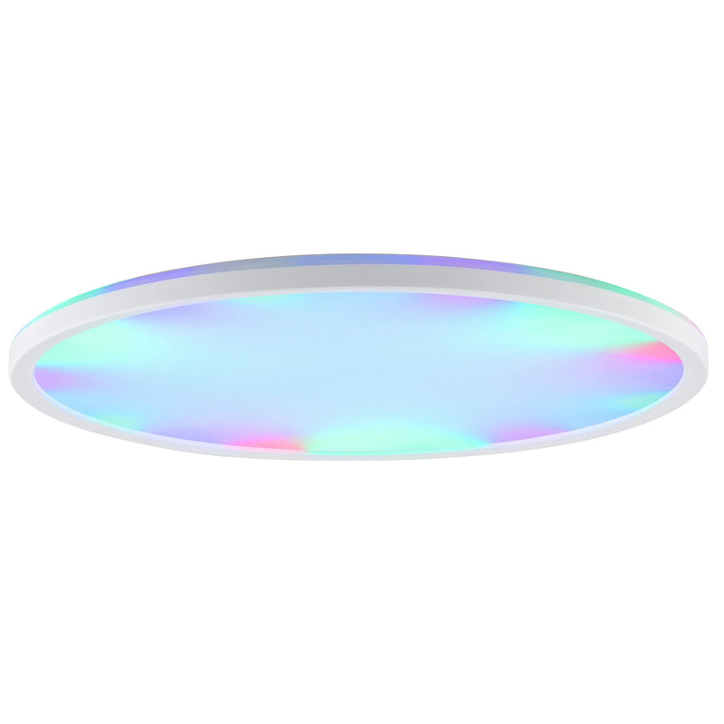 Plafoniera LED Lumaro cu tehnologie RGB, telecomanda si memorie - LunaHome.ro