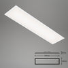 Plafoniera LED Piatto cu telecomanda si dimmer 100x25 cm