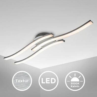Plafoniera LED cu design modern 56 cm lungime