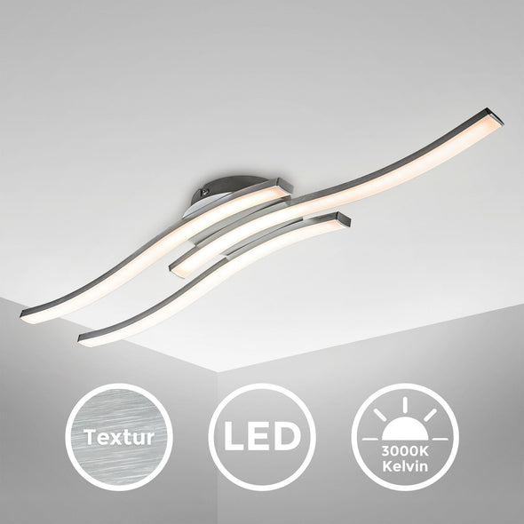 Plafoniera LED cu design modern 56 cm lungime