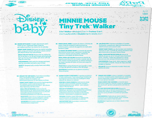 Premergator pentru copii 2în1 MINNIE MOUSE Tiny Trek™ - LunaHome.ro
