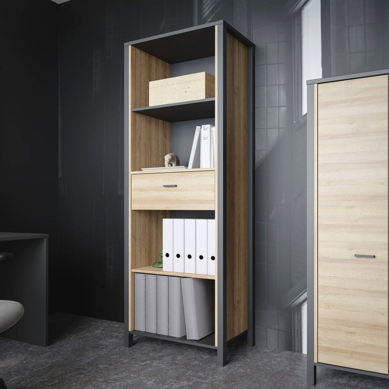 Raft HighRock cu aspect industrial 65 cm lățime - LunaHome.ro