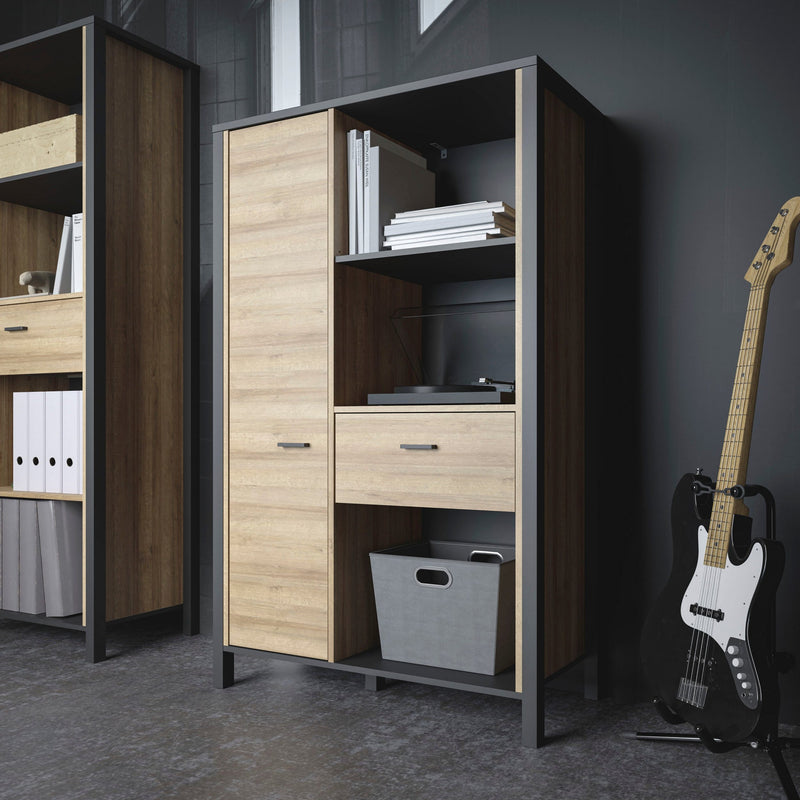 Raft HighRock cu aspect industrial 86 cm lățime - LunaHome.ro
