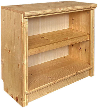 Raft de bibliotecă Soeren din lemn de pin natur 80 cm lățime