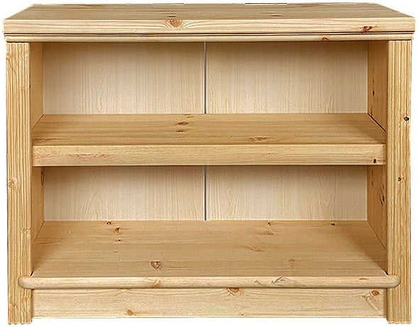 Raft de bibliotecă Soeren din lemn de pin natur 80 cm lățime