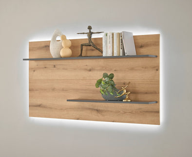 Raft de perete »City Giron«, cu design modern, 150 cm - LunaHome.ro