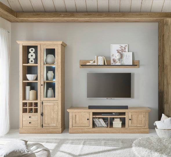 Raft de perete Cornwall in doua culori 150 cm lungime