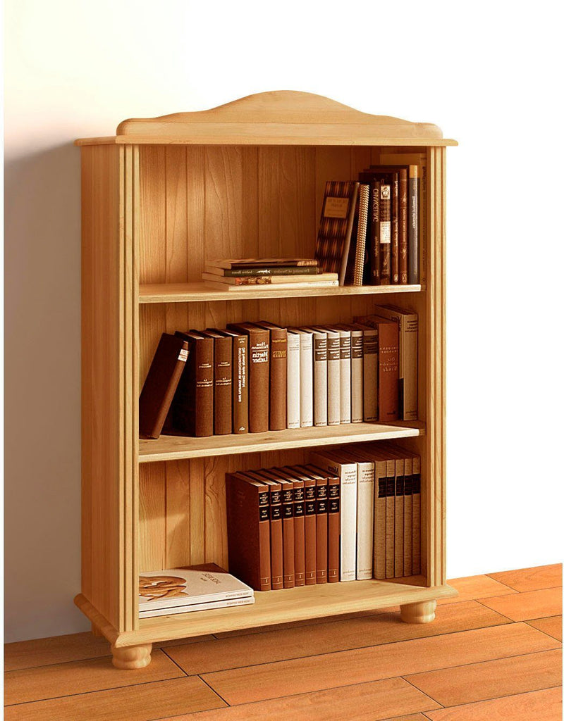 Raft biblioteca »Mette«, din lemn masiv de pin, 116 cm inaltime - LunaHome.ro