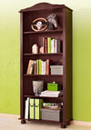 Raft biblioteca »Mette«, din lemn masiv de pin, 181 cm inaltime - LunaHome.ro